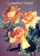 FIORI Vintage Cartolina CPSM #PBZ590.IT - Flowers