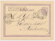 Trein Haltestempel Hilversum 1875 - Lettres & Documents