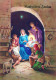 Vergine Maria Madonna Gesù Bambino Natale Religione Vintage Cartolina CPSM #PBB865.IT - Virgen Mary & Madonnas