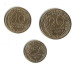 Monnaies  5 Cent ,10 Cent , 20 Cent 1992 Bon état (1733) - Andere & Zonder Classificatie