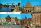 Greifswald Wiecker Brücke, Rathaus, Platz Der Freundschaft, Markt 1980 - Greifswald