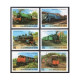 Guinea 1999 Year,6 Stamps,souv.sheet,MNH. Trains. - Guinea (1958-...)