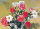 FLORES Vintage Tarjeta Postal CPSM #PAR759.ES - Flowers