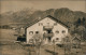 Ansichtskarte  Alpenhaus Mit Maria Bemahlung Und Menschen Auf Balkon 1936 - A Identifier