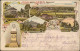 Ansichtskarte Litho AK Bad Arolsen Fischhaus Schlösser MB Gruss Aus 1903 - Bad Arolsen