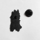 Pin's NEUF En Métal Pins - Chat Noir Dans Une Plante (Réf 3) - Animals