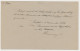 Trein Haltestempel Zutphen 1884 - Briefe U. Dokumente