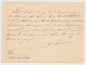 Krommenie - Trein Haltestempel Wormerveer 1874 - Lettres & Documents