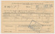 Spoorwegbriefkaart G. NS122-I D - Locaal Te Hoensbroek 1921 - Entiers Postaux