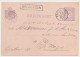 Trein Haltestempel Groningen 1885 - Lettres & Documents