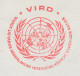 Meter Cover Netherlands 1972 VIRO - Dutch Association For The United Nations - ONU