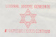 Meter Cover Netherlands 1968 Liberal Jewish Congregation - Amsterdam - Non Classés