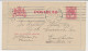 Postblad G. 12 Haarlem - Enschede 1908 - Entiers Postaux