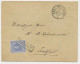 Trein Haltestempel Voorst 1884 - Covers & Documents