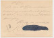 Trein Haltestempel Rotterdam 1871 - Briefe U. Dokumente