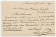 Trein Kleinrondstempel : Amsterdam - Uitgeest C 1894 - Lettres & Documents