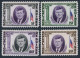 Guinea 325-327,C56 Perf, Imperf, Hinged. Mi 226-229 A, B. John F. Kennedy, 1964. - Guinée (1958-...)