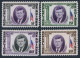 Guinea 325-327,C56 Perf, Imperf, Hinged. Mi 226-229 A, B. John F. Kennedy, 1964. - Guinea (1958-...)