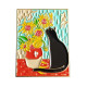 Pin's NEUF En Métal Pins - Chat Noir Dans Le Tableau Les Tournesols De Vincent Van Gogh - Animals