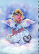 ÁNGEL Navidad Vintage Tarjeta Postal CPSM #PBP638.ES - Angels