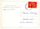 PAPÁ NOEL Feliz Año Navidad Vintage Tarjeta Postal CPSM #PBB078.ES - Santa Claus