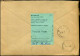 Registered Cover To Petit-Enghien, Belgium - Douane C1 - Lettres & Documents
