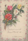 FLOWERS Vintage Postcard CPSM #PAS539.GB - Flowers