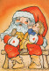 SANTA CLAUS CHILDREN CHRISTMAS Holidays Vintage Postcard CPSM #PAK333.GB - Santa Claus