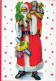 SANTA CLAUS CHRISTMAS Holidays Vintage Postcard CPSM #PAJ622.GB - Santa Claus