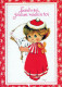 ANGEL CHRISTMAS Holidays Vintage Postcard CPSM #PAJ036.GB - Angels