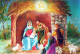 Vierge Marie Madone Bébé JÉSUS Noël Religion Vintage Carte Postale CPSM #PBP891.FR - Virgen Mary & Madonnas