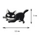 Delcampe - Lot De 3 Pin's NEUFS En Métal Pins - Chat Noir Avec Un Couteau Killer Cat - Animaux