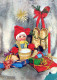 Happy New Year Christmas GNOME Vintage Postcard CPSM #PAY531.GB - New Year
