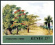 Kenya 360-363,364,MNH.Michel 352-355,Bl.27. Trees 1986,Glade. - Kenya (1963-...)