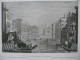 Italy Italia  4x Antique Engraving Rome Trient Venice Grand Canal Adelsberg - Estampes & Gravures