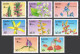 Lesotho 756-763,764,MNH.Michel 834-841,842 Bl.72. Orchids 1990. - Lesotho (1966-...)