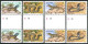 Lesotho 270-273 Gutter WMK 362, Without WMK, MNH. Michel 270-273. Reptiles 1979. - Lesotho (1966-...)