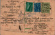 India Postal Stationery Goddess 9p  - Postcards