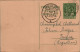 India Postal Stationery Goddess 9p To Jaipur - Cartes Postales