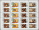 Libya 1108-1109 Sheets, MNH. Mi 1154-1161. Paintings: Gauguin, Rubens, Raphael, - Libye
