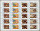 Libya 1108-1109 Sheets, MNH. Mi 1154-1161. Paintings: Gauguin, Rubens, Raphael, - Libya