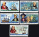 Malagasy 525-C139,C140 Imperf,MNH.Mi 742B-747B. America-200,1976.Leaders,Ships. - Madagaskar (1960-...)