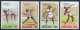 Malawi 514-517, 517a Sheet, MNH. Mi 497-500, Bl.68. Olympics Seoul-1988. Tennis, - Malawi (1964-...)