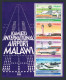 Malawi 419-422,422a, MNH. Mi 401-404, Bl.62. Kamuzu International Airport, 1983. - Malawi (1964-...)