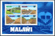 Malawi 346-349, 349a, MNH. Mi 324-327, Bl.55. Salima-Liongwe Railroad. Bridge. - Malawi (1964-...)