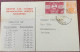 Singapore British Far Eastern Broadcasting Service Postcard Mailed From Malaya Johore 1955 - Singapour (...-1959)