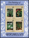 Seychelles 524-527,527a, MNH. Mi 540-543, Bl.22. Marianne North, 1983.F Lowers. - Seychelles (1976-...)