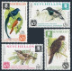 Seychelles 357-360,360a,MNH.Michel 362-365,Bl.6. Ornithological Congress,1976. - Seychelles (1976-...)