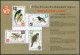 Seychelles 357-360,360a,MNH.Michel 362-365,Bl.6. Ornithological Congress,1976. - Seychelles (1976-...)