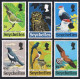 Seychelles 299-304,304a Sheet,MNH. Mi 301-306,Bl.3. Rare Birds 1972:Warbler,Owl, - Seychelles (1976-...)